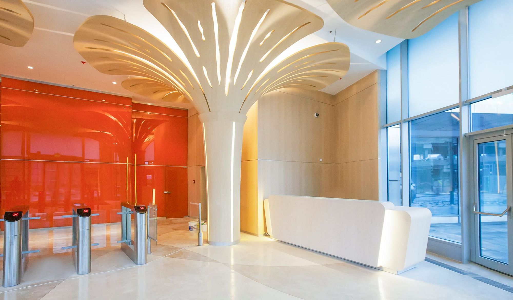 Фото Облицювання склом