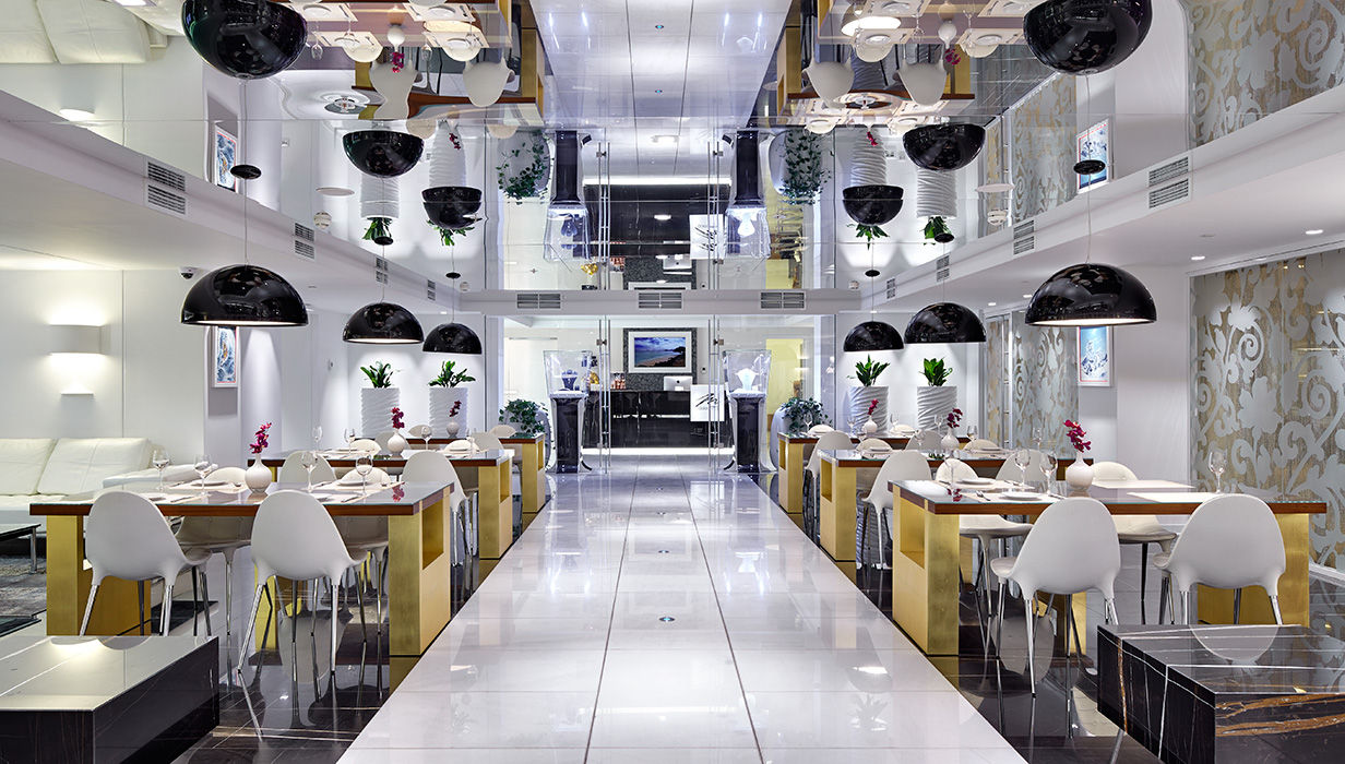 Фото Суцільноскляні перегородки NAYADA-Crystal