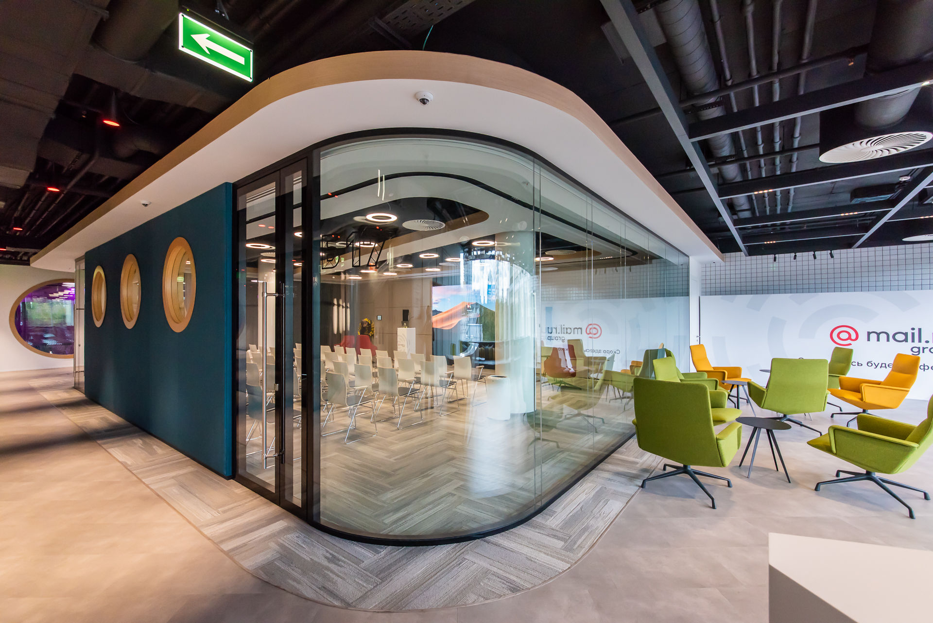 Фото Стаціонарні перегородки NAYADA-Twin зі звукоізоляцією