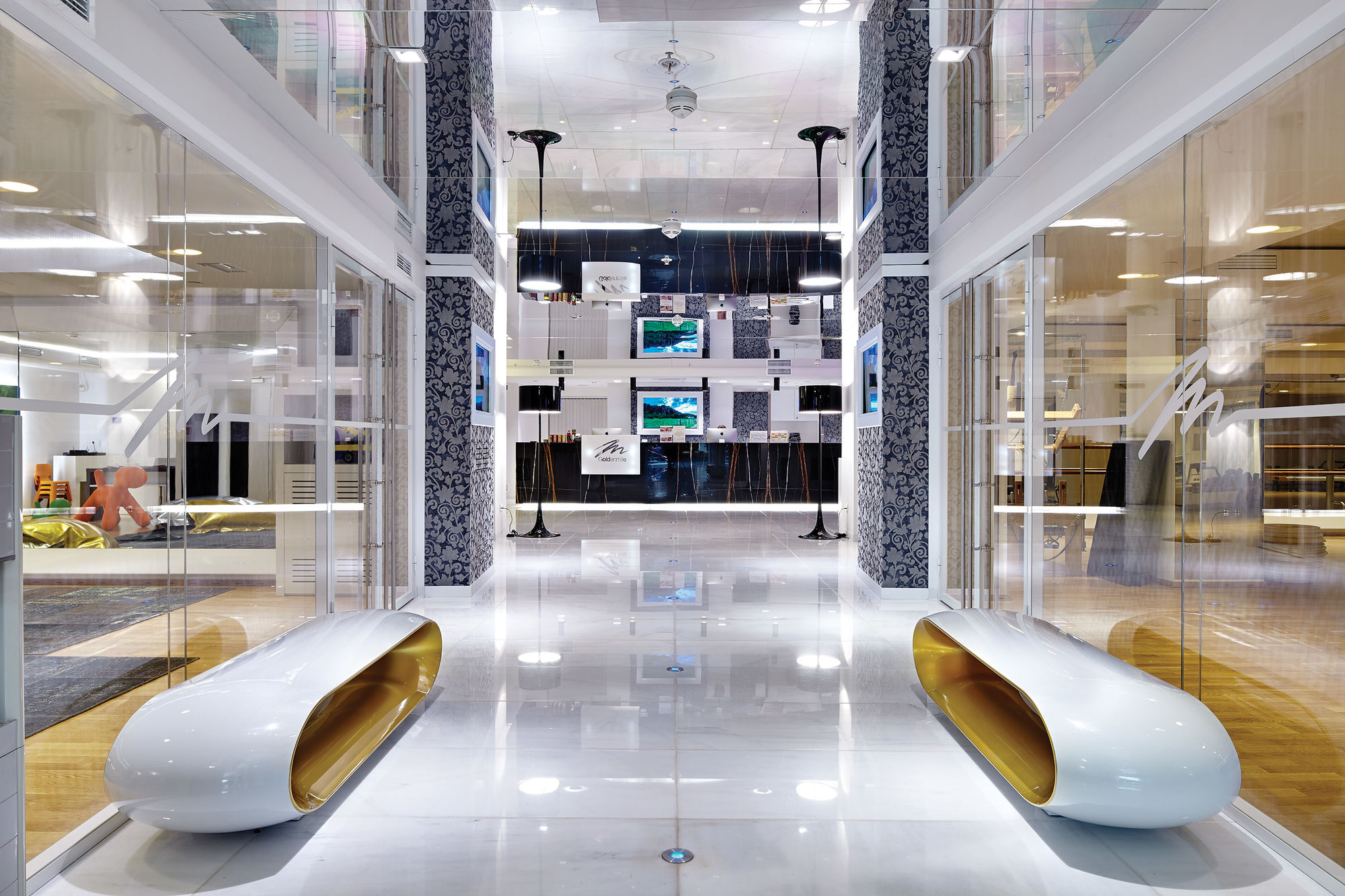 Фото Стаціонарні перегородки NAYADA-Twin зі звукоізоляцією