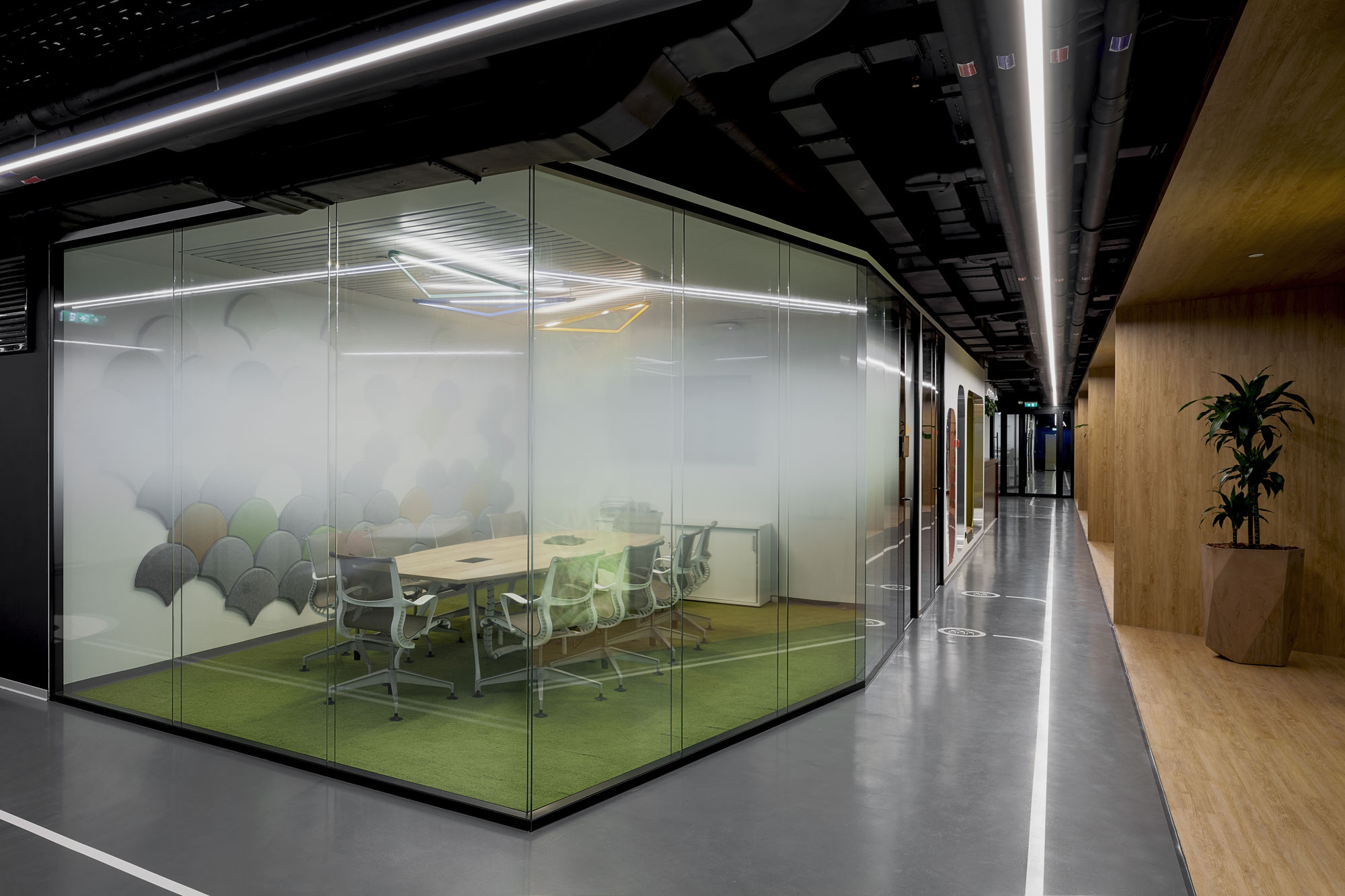 Фото Стаціонарні перегородки NAYADA-Twin зі звукоізоляцією