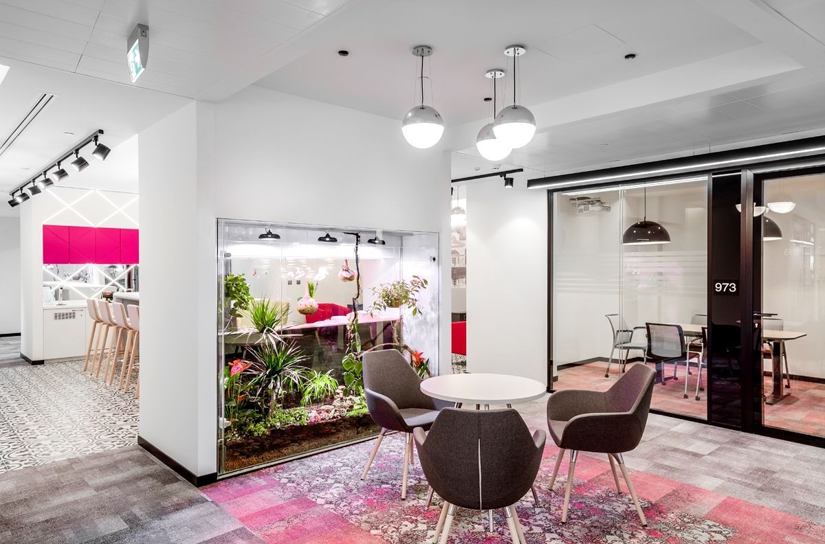 Фото Стаціонарні перегородки NAYADA-Twin зі звукоізоляцією