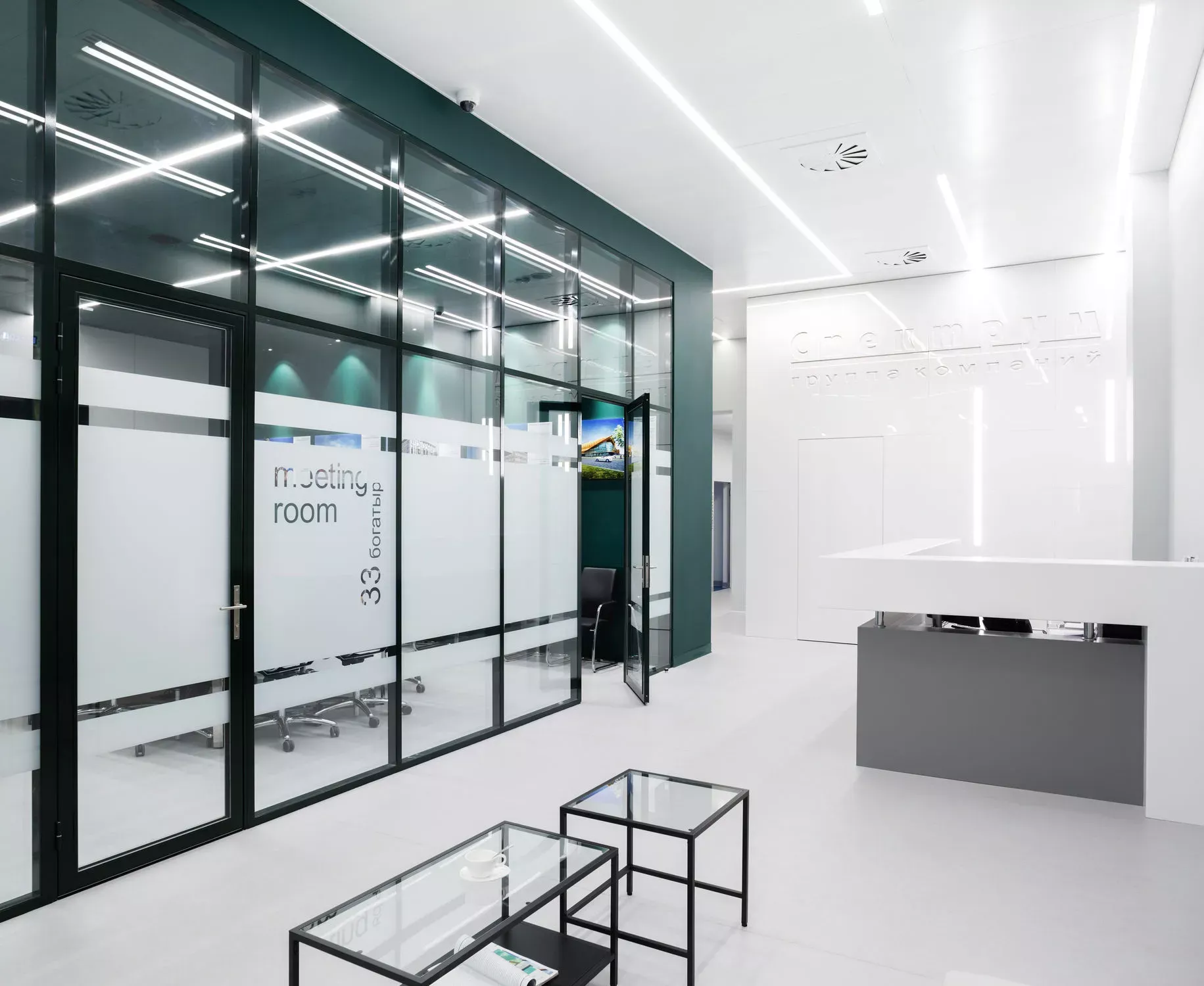 Фото Алюмінієві перегородки зі склом NAYADA-Standart