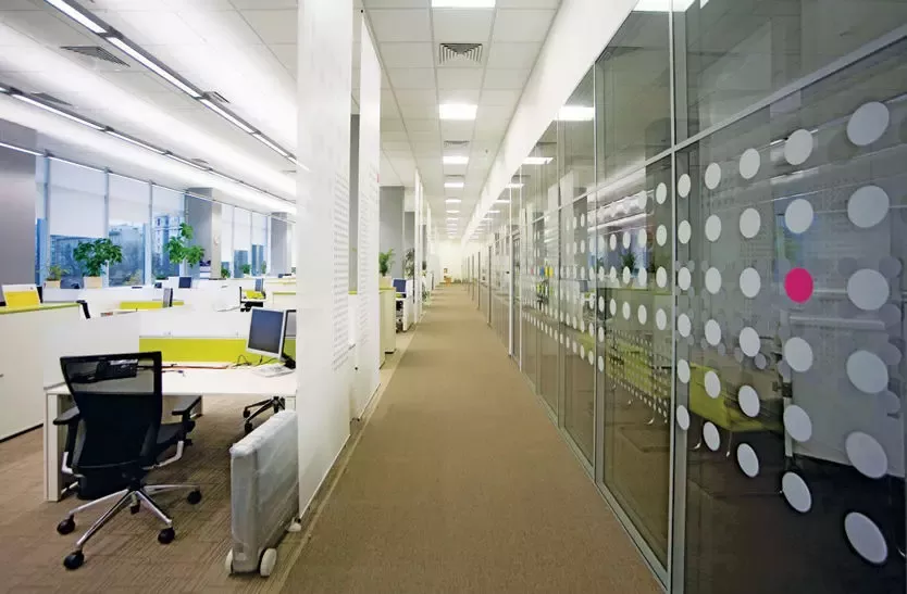 Фото Алюмінієві перегородки зі склом NAYADA-Standart