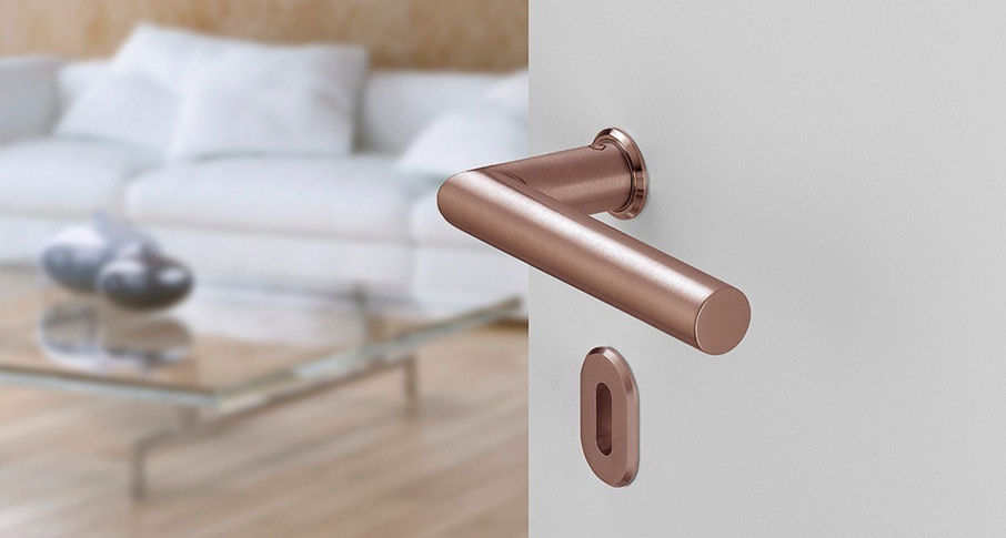 Фото Дверні ручки Hoppe з покриттям SecuSan