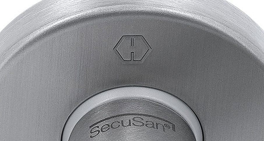 Фото Дверні ручки Hoppe з покриттям SecuSan