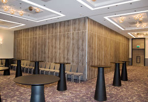 Розсувні перегородки в проекті Компанія NAYADA взяла участь в оформленні конференц-залу готелю Radisson Blu.