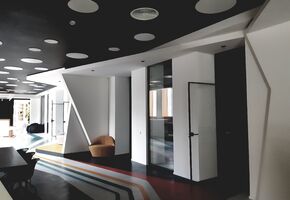 Двері SLIM в проекті Компанія Nayada прийняла участь в створенні корпоративного коворкінг-центра «Між Вухами».